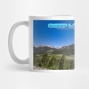 Sheep Lakes at Rocky Mountain National Park Mug